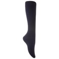 thumbnail image 2 of Lian LifeStyle Non Slip, Exceptional, Cozy and Cool Women's 1 Pair Knee High Wool Crew Socks FS05 Size 6-9(Black), 2 of 3