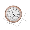 thumbnail image 4 of KONTONTY Outdoor Wall Clock PVC Weather Resistant for Garden Decor 1Set, 4 of 8