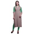 thumbnail image 1 of Bimba Kurti Droit en Rayonne pour Femmes Robe Longue Indienne Imprimée, 1 of 6