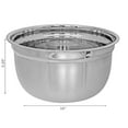 thumbnail image 3 of Maison Concepts Stainless Steel German Mixing Bowl 10", 3 of 3