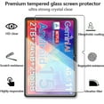 thumbnail image 5 of [NSFN] For Tabwee W90/T90 Glass Film,Qukenk Tablets 11 inch Glass Film, LCD Protective Glass Film, 9H Hardness, Ultra-Thin, High Transmittance, Automatic Adhesion, Scratch Prevention, 2Pack, 5 of 7