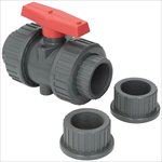 Hayward TBB1015CPEG 1.5" PVC True Union Ball Valve Socket/Threaded Connection