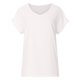 thumbnail image 4 of Blusa básica de manga corta para mujer, cuello en V, color sólido, informal, holgada Pompotops  hkajfhjk463285, 4 of 8