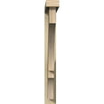 thumbnail image 2 of Ekena Millwork 4"W x 34"D x 34"H Balboa Block Rough Sawn Bracket w/ Offset Brace, Douglas Fir, 2 of 25