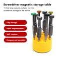 thumbnail image 3 of Screwdriver Storage Rack Rotatable ABS  Base Repair Work Area Hand Tool Rest Organizer Holder  Gift, 3 of 8