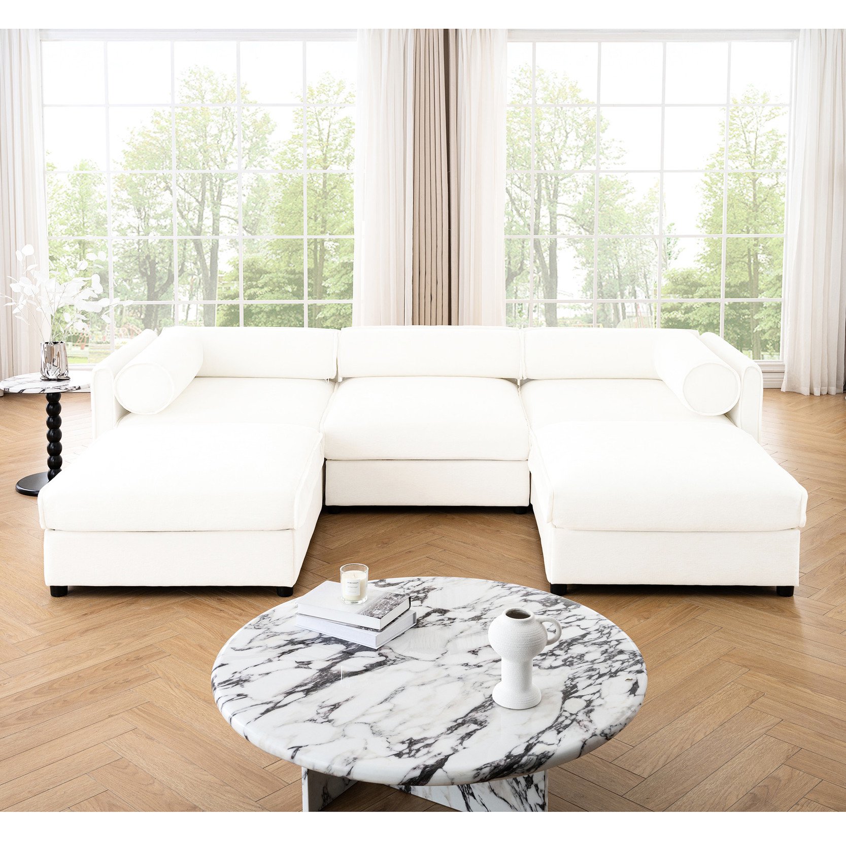Customizable Modular Sofa Design - Fit Your Living Room Layout Perfectly