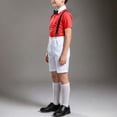 thumbnail image 4 of Pretxorve Kids Boys Short Sleeve Set Solid Collared Shirt Top Lace Suspender Pants Performance Outfits 3-18Y, 4 of 4