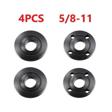 

4pcs 5/8-11 Angle Grinder Flange Lock Nuts Inner Outer Set For Milwaukee DW MKT