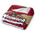 thumbnail image 2 of Norwich University Fleece Blanket, Very Soft Microfiber Flannel Blanket for Couch Warm and Cozy for All Seasons, 2 of 6