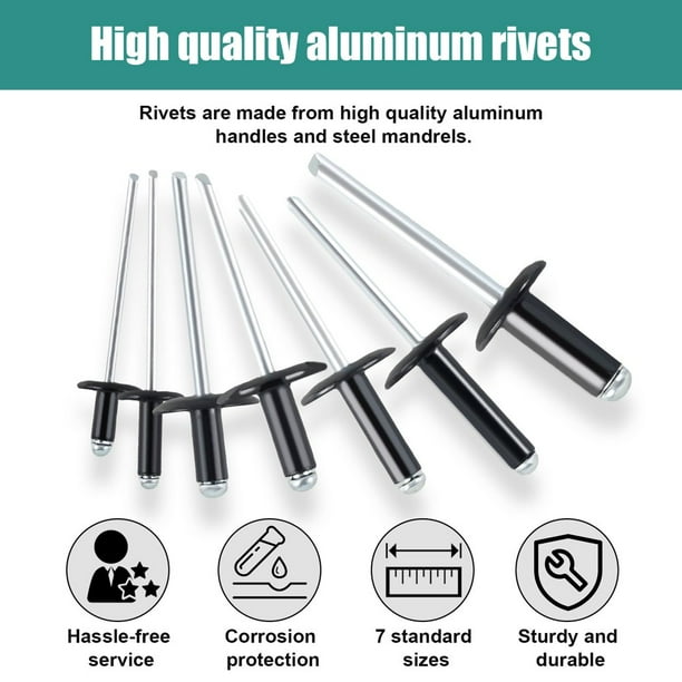 Black rivet deals quality