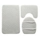 thumbnail image 3 of 4 unids/set cortina de ducha resistente al agua y tapa cubierta de inodoro alfombra de Pedestal alfombra de baño antideslizante decoración de baño, 3 of 8