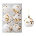 thumbnail image 2 of 6PCS Christmas Ornaments Clearance Xmas Decorations Clearance Indoor 6PCS Christmas Tree Ball Bauble Hanging Home Party Ornament Decor 6Cm, 2 of 4