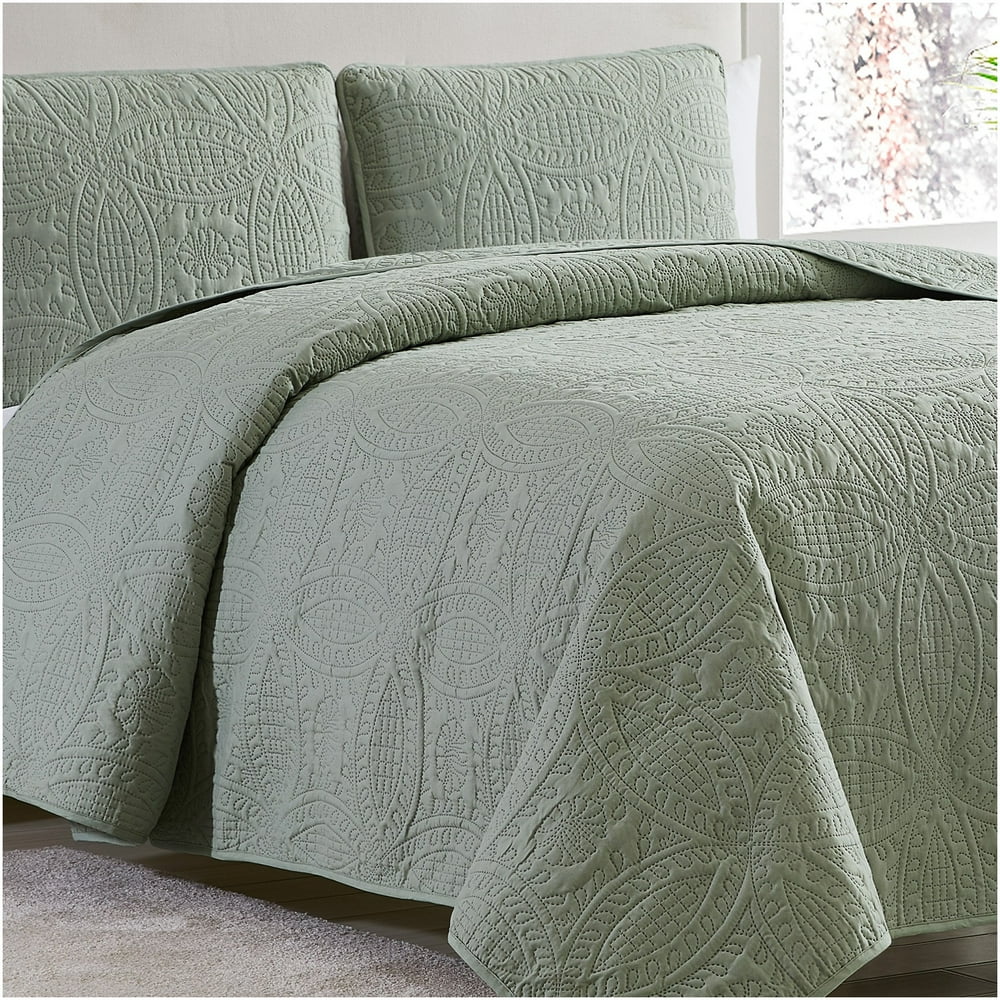 Mellanni Bedspread Coverlet Set, Comforter Bedding Cover, Oversized