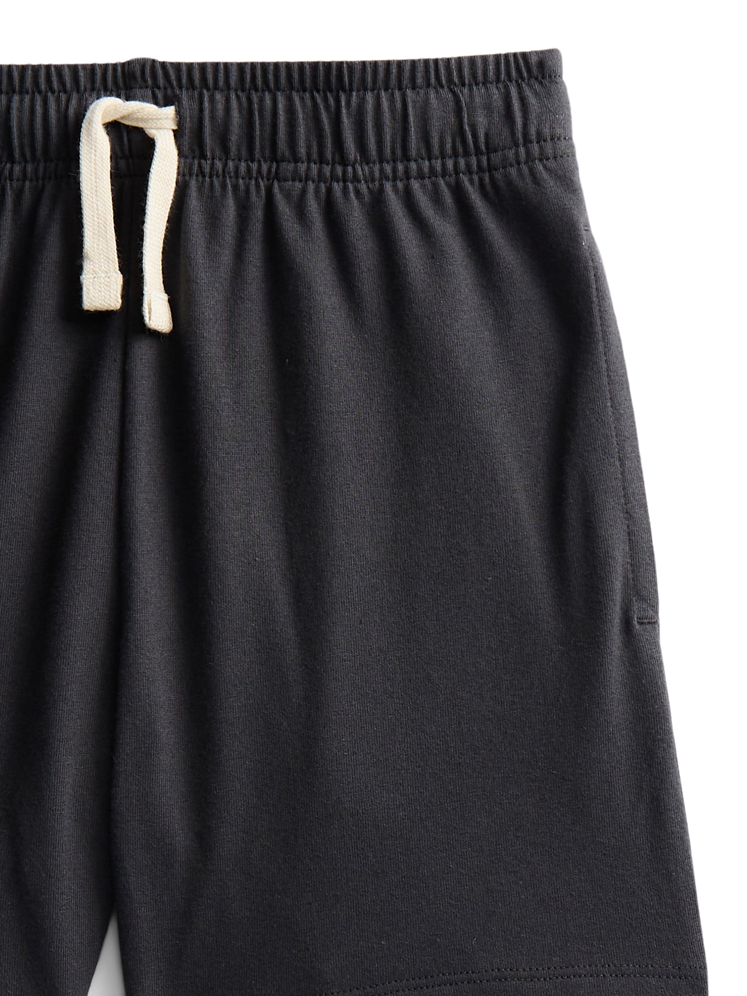 Wonder Nation Little Boys' Pull On Knit Shorts, 2-Pack, Sizes 4-10