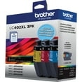 thumbnail image 4 of Brother Genuine LC402XL 3PK 3 Pack of High Yield Cyan, Magenta and Yellow Printer Ink Cartridges, 4 of 7