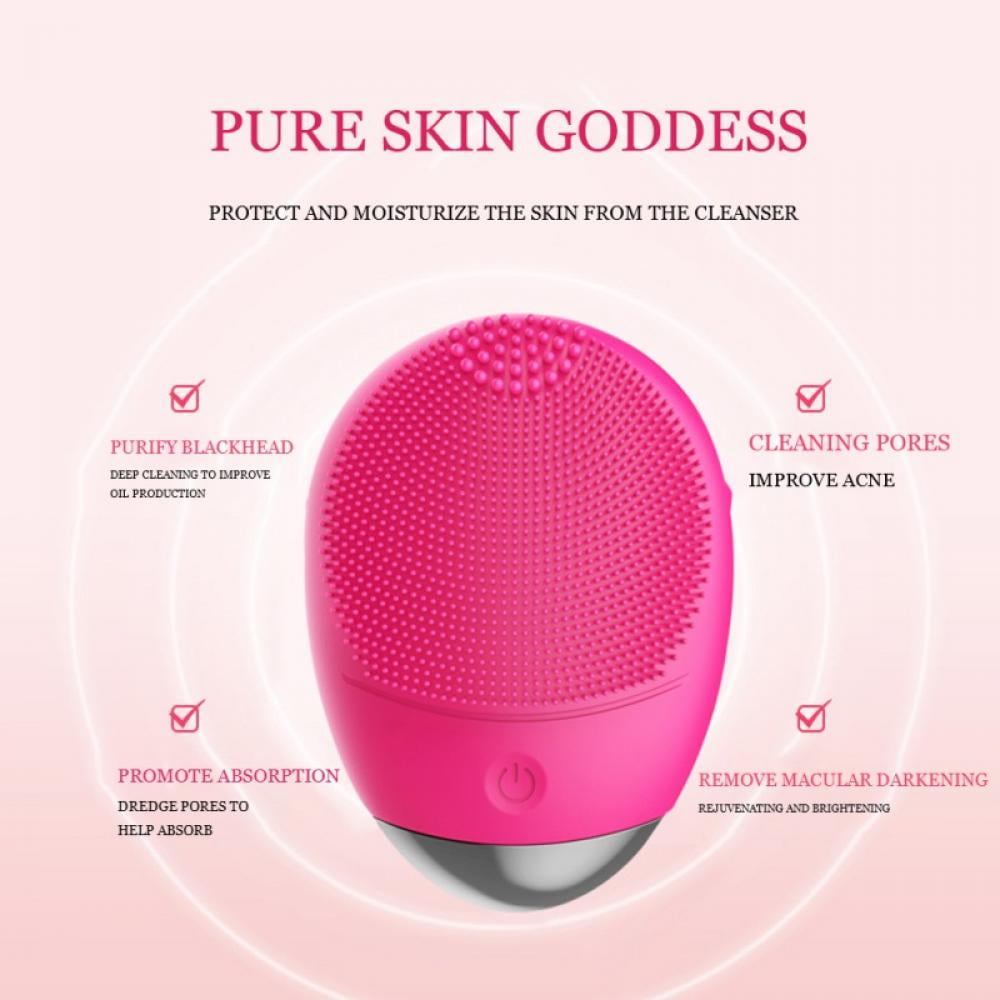 Facial Cleansing Brush made with Ultra Hygienic Soft Silicone