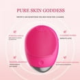 Sonic Facial Cleansing Brush, Electric Silicone Face Brush and Massager