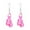 C, variant on Cancer Awareness Earrings Pink Ribbon Earrings for Women, Ribbon Drop Earrings Cancer_Survivor Support Jewelry Cancer Awareness Accessories Gifts for Women (A)