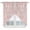Coral red, variant on Swag Valance Curtains for Windows, Farmhouse Khaki Light Filtering Kitchen Curtains with Rod Pocket, Vintage Flower Leaf Botanical Plant Window Treatment Valances for Living Room, 28x36 - 2 PCS