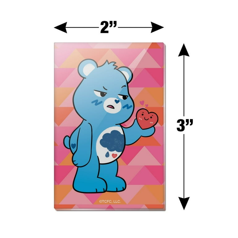 Care Bears: Unlock the Magic Grumpy Bear Rectangle Acrylic Fridge