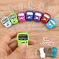 thumbnail image 4 of Finger Counter Compass LED Electronic Handheld Tally Counter Clicker Counter Ring, 4 of 14