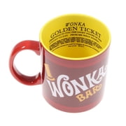 Willy Wonka & The Chocolate Factory Wonka Bar Winning Ticket Ceramic Mug