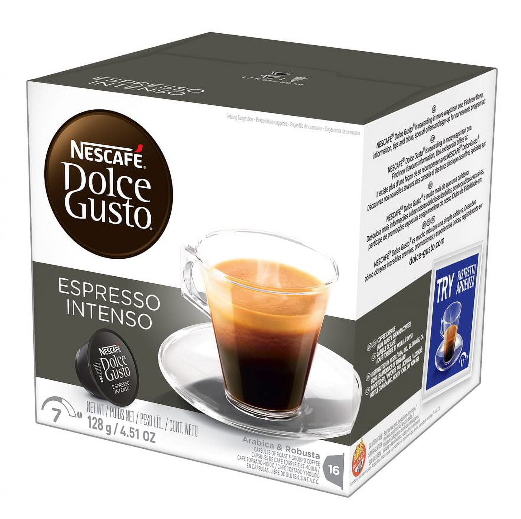 Nescafé Dolce Gusto Espresso bio Pérou - Intensité 8/11 - Paquet