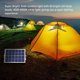 thumbnail image 4 of Luces solares al aire libre 60 luces LED solares de pared triple cabeza, 4 of 7
