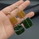 thumbnail image 5 of Pendientes de acrílico cuadrados de moda con textura de mármol creativa para mujeres y niñas., 5 of 8