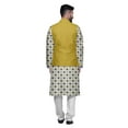 thumbnail image 3 of Atasi Printed Long Sleeve Classic Ethnic Kurta Pyjama Set For Mens Casual Wear, 3 of 5