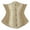 Beige, variant on Corset Top for Women Pirate Corsets Shapewear Steampunk Corset Overbust(Brown,S)