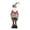 A, variant on 1Pcs Christmas Creative Decorations 17Inch Handmade Santa Snowman Christmas Doll with Hat and Extendable Legs Cute Funny Scalable Toy Ornaments