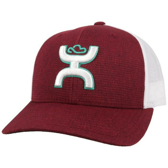 Hooey Men's "Sterling" Maroon and White Hat 2106T-MAWH