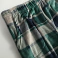 thumbnail image 6 of Women Pajama Pants Plush Sleep Pants Soft Elastic Waist Pajama Bottoms Patterned Pants With 2 Pockets for Cozy and Warm Nightwear,Dark Green,3XL, 6 of 7