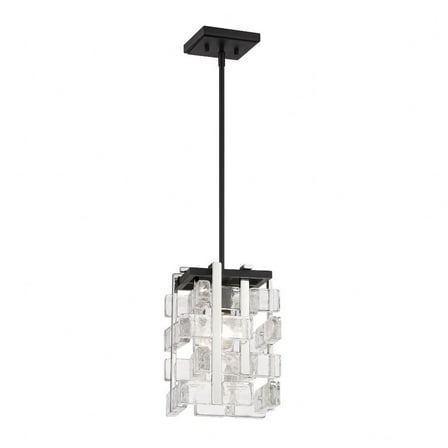 N7541-729-Minka Metropolitan-Painesdale - 1 Light Pendant-12 Inches Tall and 9 Inches Wide