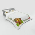 thumbnail image 3 of Ambesonne Christmas Bedding Set 3 Pcs, Gingerbread House, Twin XL, Multicolor, 3 of 3