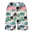 thumbnail image 5 of Puntoco pantalones cortos de verano para mujer, moda 2024, estampado de llama para hombre, pantalones cortos informales de playa con estampado hawaiano especial, pantalones cortos, 5 of 5