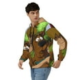 thumbnail image 3 of Shaggy Scooby Doo Sweatshirt For Mens Fashion Hoodies Zipper Coat Jacket With Pockets Athletic Daily Hoody Hooded, 3 of 6