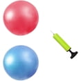 thumbnail image 1 of Mini Fitness Exercise Ball Kit with Hand Pump for Yoga, Pilates, Body Balance, Core Training and Stability, 8", 1 of 7