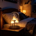 thumbnail image 2 of Halloween Decorations Light Up Ghost, Cute Halloween Decor Night Stand Lamp, LED Sparkling Ghost Night Light Spooky Decor for Table, Nightstand, Bedroom, 2 of 5