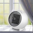 thumbnail image 4 of Calefactor cerámico portátil PTC con termostato - Mini calefactor eléctrico de 500 W para uso en interiores, oficinas, escritorios y hogares., 4 of 5