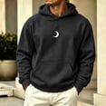 thumbnail image 2 of Mens Hoods Outfit Sweatshirt for Mens Long Sleeve with Hood Front Basic Winter Fall Outfit 2026 Clothes Regular Fit, 2 of 6