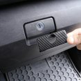 thumbnail image 3 of TINKI Car ABS Red Co-drive Glove box Sundries Box Handle Cover Trim Fit For Toyota Tacoma 2017 2018 2019 2020 2021 2022, 3 of 13