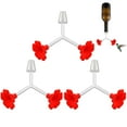 thumbnail image 3 of FeiFu Hummingbird Feeding Tube Kit,Wine Bottle Adapter and Replacement Feeding Tube Set for Red-Headed Hummingbirds multicolour, 3 of 5