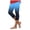 Blue, variant on Capri Yoga Pants Women Dressy High Waisted Cropped Leggings Summer Casual Capris Outfits (White, 3XL)