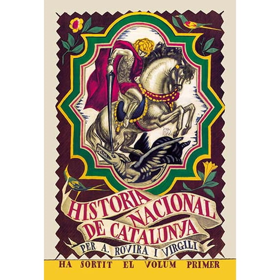 Historia Nacional de Catalunya Fine art canvas print (20" x 30")