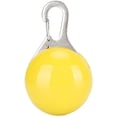 thumbnail image 1 of Colgante LED para perro de 4 piezas, colgante luminoso LED para mascotas, luz de advertencia de seguridad nocturna, collares con clip, batería de botón incorporada, 1 of 8