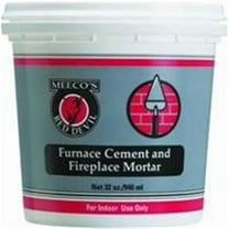 Meeco's Red Devil 1 Qt. Gray Furnace Cement & Fireplace Mortar 1354