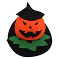 thumbnail image 1 of Sombrero de bruja mago para perros disfraz de calabaza de Halloween ajustable fácil de usar para perros grandes ANGGREK Otros, 1 of 8