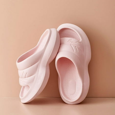 

Aueoeo Womens Slippers Size 9 Christmas Slippers Women Anti-Slip Couple Sandals Open Toe Summer Slippers Casual Beach Shoes Clearance